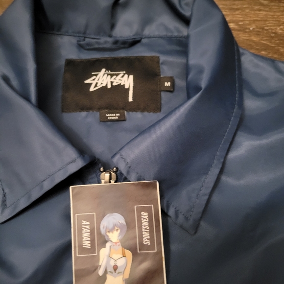 Stussy Flight Satin Coach Jacket M - Picture 2 of 8